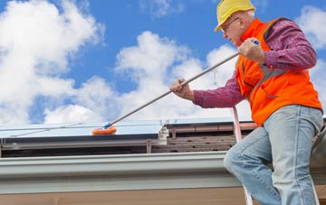 Hinton Martell soft wash roof cleaning